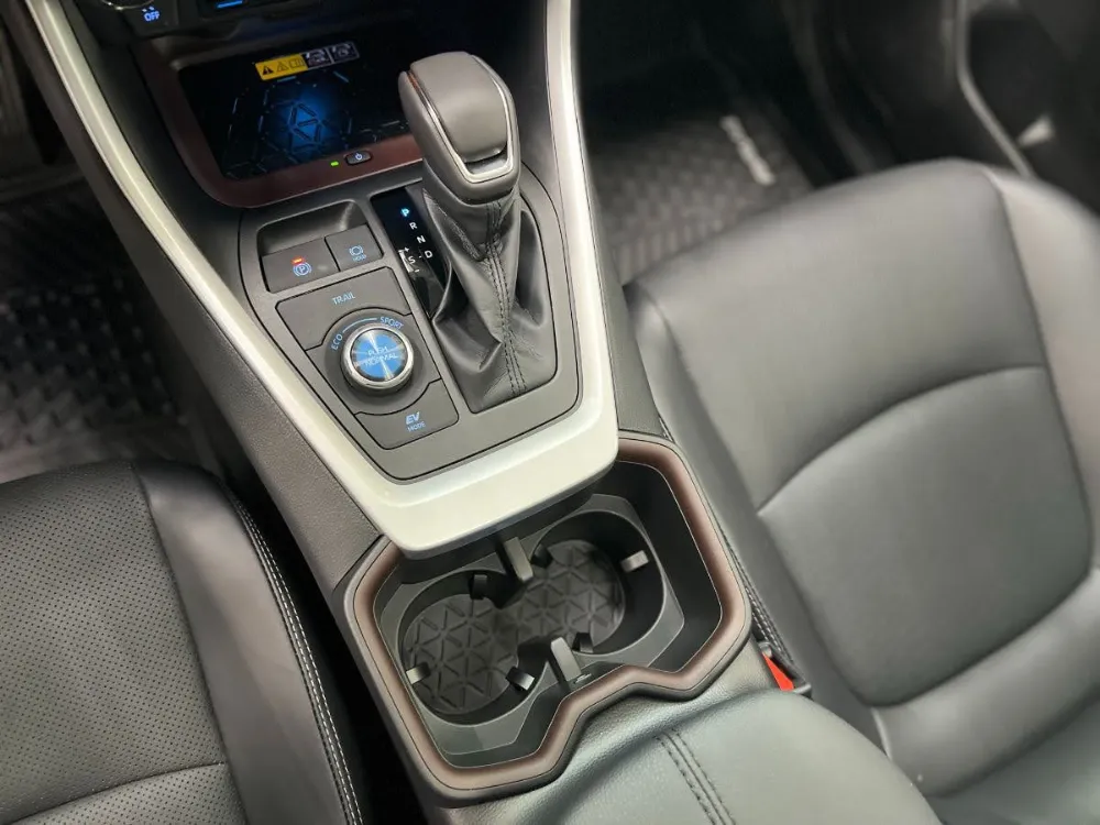 2022 RAV4 Hybrid Limited Photo Gallery Silver Black Interior 25